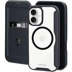 Mobiparts Shield Line Housse iPhone 16 MagSafe Etui - Noir