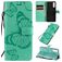 Mobigear Butterfly Housse Sony Xperia 10 II Etui Porte-Monnaie - Turquoise