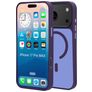 Mobiparts Hardcover Coque iPhone 17 Pro Max MagSafe Coque arrière Rigide - Satin Purple