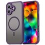 Mobigear Shockproof Coque iPhone 18 MagSafe Coque arrière Rigide - Violet