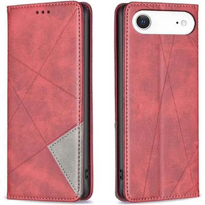 Mobigear Rhombus Slim Housse iPhone Air Etui - Rouge