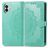 Mobigear Mandala Housse Nothing Phone (2) Etui Porte-Monnaie - Vert