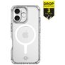 ITSKINS Level 2 HybridMagClear R Coque Transparente iPhone 17 MagSafe Coque arrière Rigide Anti-Chocs - Transparent