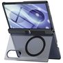 Mobigear Kickstand Coque Samsung Galaxy Z Fold 8 MagSafe Coque arrière Rigide Anti-Chocs avec Support Amovible - Noir