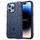 Mobigear Rugged Shield Coque iPhone 14 Pro Coque arrière en TPU Souple Anti-Chocs - Bleu