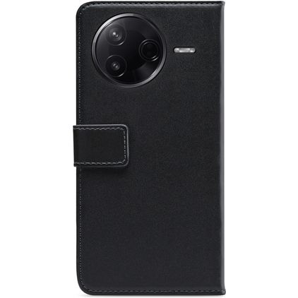Mobilize Classic Gelly Housse POCO F7 Pro Etui Porte-Monnaie - Noir