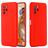 Mobigear Rubber Touch Coque POCO X3 GT Coque arrière en Silicone - Rouge