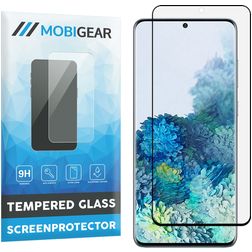 Mobigear Premium Samsung Galaxy S20 Plus Verre trempé Protection d'écran - Compatible Coque - Noir
