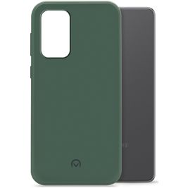 Mobilize Rubber Gelly Coque Samsung Galaxy A73 Coque arrière en TPU Souple - Matt Green