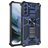 Mobigear Armor Stand Coque Samsung Galaxy S21 FE Coque arrière Rigide Anti-Chocs avec Support Amovible - Bleu