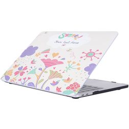 Mobigear Flowers MacBook Pro 15 pouces (2016-2019) Coque rigide pour MacBook - Model 29 - Modèle A1707 / A1990