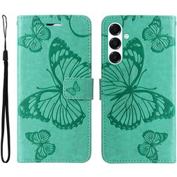 Mobigear Butterfly Housse Samsung Galaxy A26 Etui Porte-Monnaie - Vert