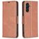 Mobigear Excellent Housse Samsung Galaxy S25 FE Etui Porte-Monnaie - Marron