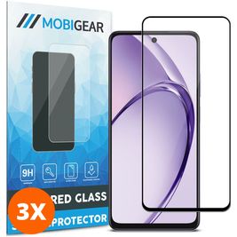 Mobigear Premium OPPO A40 Verre trempé Protection d'écran - Compatible Coque (Lot de 3)
