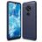 Mobigear Brushed Slim Coque Nokia 7.2 Coque arrière en TPU Souple - Bleu Marin