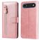 Mobigear Zipper Housse iPhone Air Etui Porte-Monnaie - Rose doré