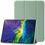 Mobigear Tri-Fold Gel Coque iPad 10 (2022) Etui en TPU,Similicuir - Vert