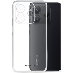 Mobilize Gelly Case Coque Transparente Xiaomi Redmi Note 14 5G Coque arrière en TPU Souple - Transparent