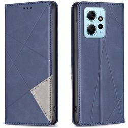 Mobigear Rhombus Slim Housse Xiaomi Redmi Note 12 Etui - Bleu