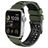Mobigear Aero Armor Bracelet Silicone Apple Watch Fermeture boucle ardillon - 49/46/45/44 mm - Vert armée