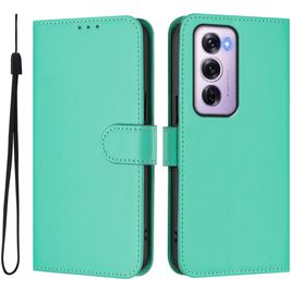 Mobigear Urban Wallet Housse OPPO Reno 12 Pro Etui Porte-Monnaie - Vert