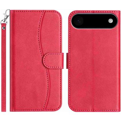 Mobigear S Line iPhone Air Étui Portefeuille - Rouge