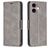 Mobigear Excellent Housse iPhone 16 Plus Etui Porte-Monnaie - Gris