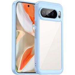 Mobigear Crystal Coque Google Pixel 10 Pro XL Coque arrière Rigide - Bleu