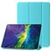 Mobigear Tri-Fold Gel Coque iPad 11 (2025) Etui en TPU,Similicuir - Turquoise