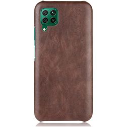 Mobigear Excellent Coque Huawei P40 Lite Coque arrière Rigide - Marron