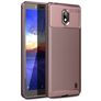 Mobigear Racing Coque Nokia 1 Plus Coque arrière en TPU Souple - Marron
