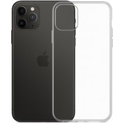 Mobigear Ultra Thin Coque Transparente iPhone 12 Pro Coque arrière en TPU Souple Extra-fin - Transparent