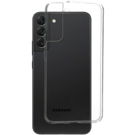 Mobiparts Classic Coque Transparente Samsung Galaxy S22 Plus Coque arrière en TPU Souple - Transparent