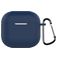 Mobigear Colors Coque Apple AirPods 4 Coque en Silicone Souple - Bleu