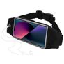 Mobiparts Comfort Fit Belt Brassard Téléphone iPhone 13 Ceinture Coque de Sport en Neoprène - Noir