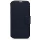 Decoded Detachable Wallet Housse iPhone 14 Etui avec Coque Détachable en Cuir Véritable Porte-Monnaie - Steel Blue