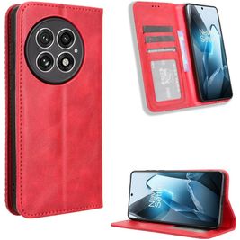 Mobigear Sensation Housse OnePlus 13 Etui Porte-Monnaie - Rouge