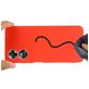 Mobigear Rubber Touch Coque OPPO A17 Coque arrière en Silicone - Rouge