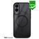 Striker X-Core Xtreme Impact Coque Samsung Galaxy S25 Edge MagSafe Coque arrière Rigide Anti-Chocs - Noir