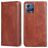Mobigear Wallet Housse Motorola Edge 30 Fusion Etui Porte-Monnaie - Marron