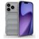 Mobigear Bumpy iPhone 18 Pro TPU souple Coque arrière - Gris