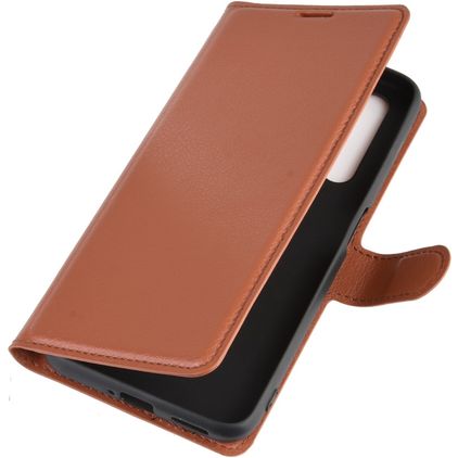 Mobigear Classic Housse Realme X50 Etui Porte-Monnaie - Marron