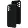 Mobiparts Coque Samsung Galaxy A23 Coque arrière en Silicone - Noir