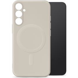 My Style Protective Flex Coque Samsung Galaxy A16 MagSafe Coque arrière en TPU Souple - Antique White