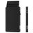Valenta Cardprotector Porte-cartes Aluminium - 7 cartes - Compatible MagSafe - Noir