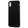 Mobigear Colors Coque iPhone XS Max Coque arrière en TPU Souple - Noir