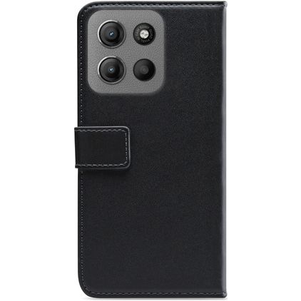 Mobilize Classic Gelly Wallet Housse Motorola Moto G15 Etui Porte-Monnaie - Noir