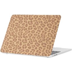 Mobigear Hardshell MacBook Pro 13 pouces (2016-2023) Coque rigide pour MacBook - Marron - Modèle A1706 / A1708 / A1989 / A2159 / A2289 / A2251 / A2338