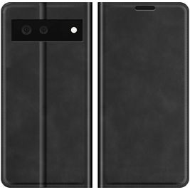 Mobigear Wallet Housse Google Pixel 6 Etui Porte-Monnaie - Noir