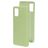 Mobiparts Coque Samsung Galaxy A51 Coque arrière en Silicone - Pistache Green